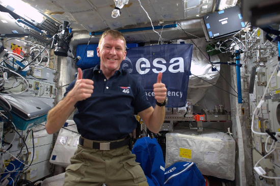 Britský astronaut Timothy Peake