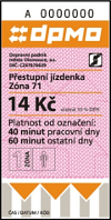 City transport ticket